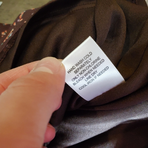 NWT Wrap Front Floral Ruched Mini Dress by NSR/Napean Sea Road Size Medium - Picture 10 of 16